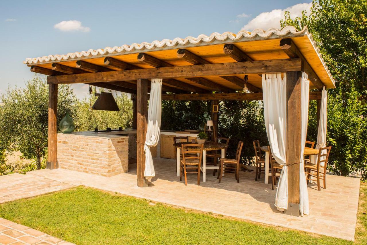 La Vigna Countrybnb Montottone ภายนอก รูปภาพ