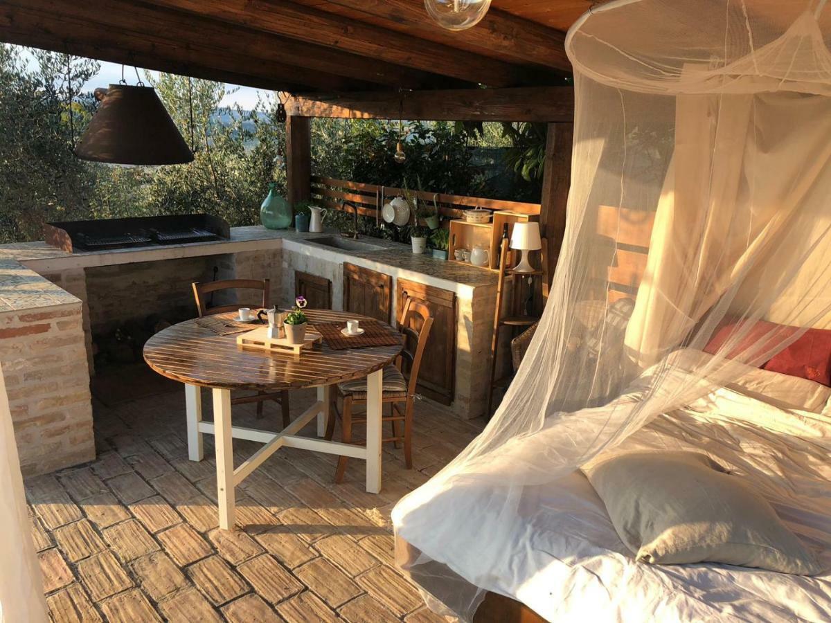 La Vigna Countrybnb Montottone ภายนอก รูปภาพ